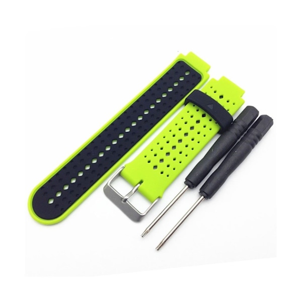 Universal Garmin Forerunner klockarmband - Svart / Grön Grön