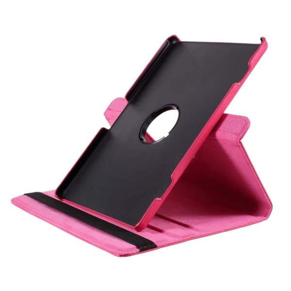 Lenovo Tab M10 360 graders roterbart läderfodral - Ros Rosa