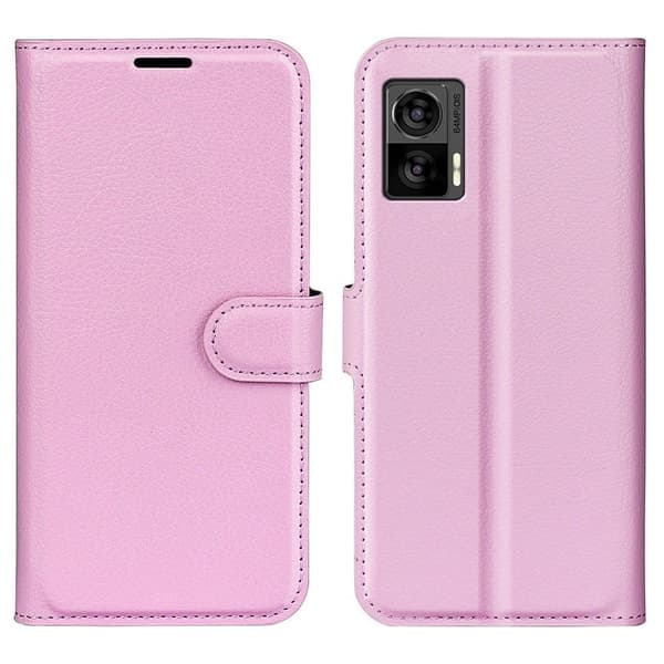 Classic Motorola Edge 30 Neo fodral - Rosa Rosa