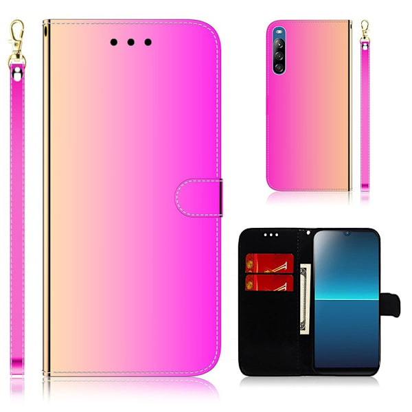 Mirror Sony Xperia L4 fodral - Rosa Rosa