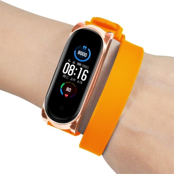 Xiaomi Mi Band 5 long loop watch band - Orange Orange