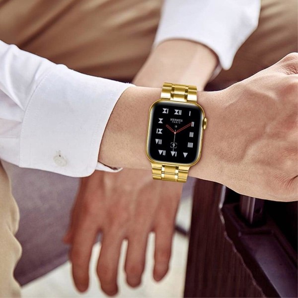 Apple Watch Series 8 (45mm) / Watch Ultra 5-bead stainless steel Guld