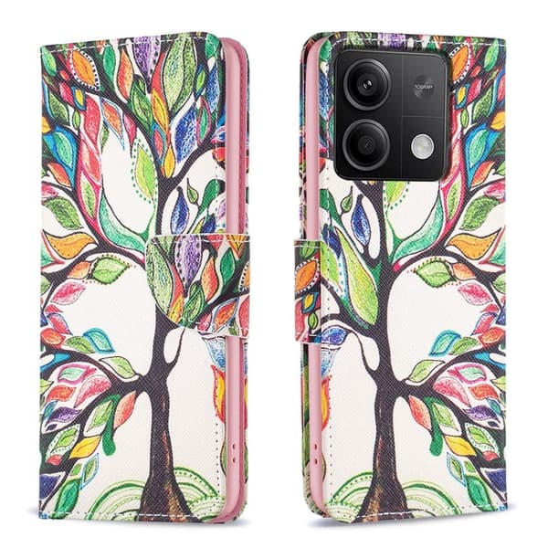 Wonderland Xiaomi Redmi Note 13 4G fodral -Livsträd multifärg
