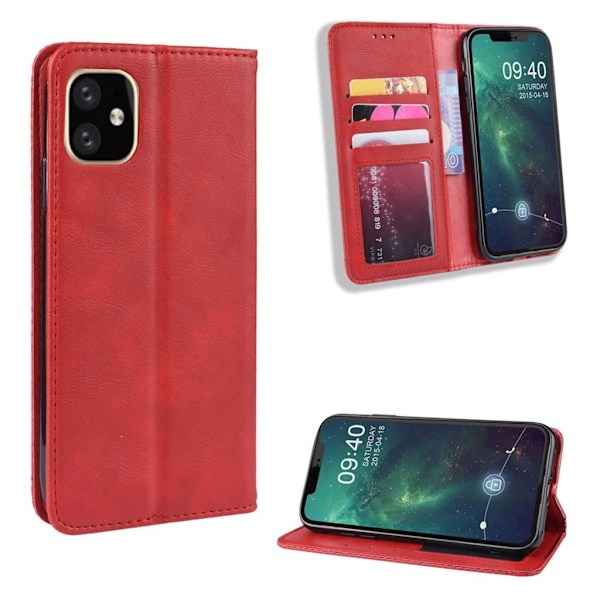 Bofink Vintage iPhone 11 Pro kotelot - Punainen Red