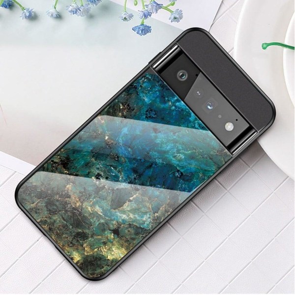 Fantasy Marble Google Pixel 7 kotelot - [Patteri/Color] Green