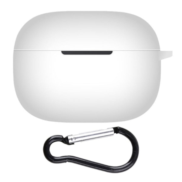 Realme Buds T300 Silikonfodral med spänne - Vit Vit
