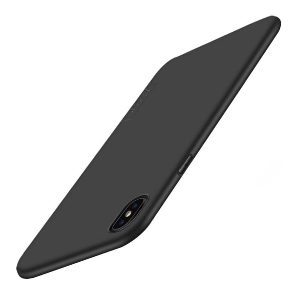 X-LEVEL iPhone XS Max mobilskal silikon matt - Svart Svart