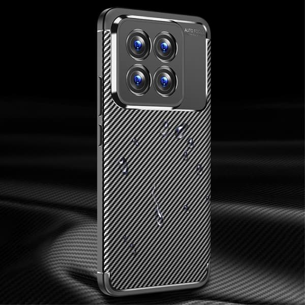 Carbon Shield Xiaomi 14 Pro skal - Svart Svart