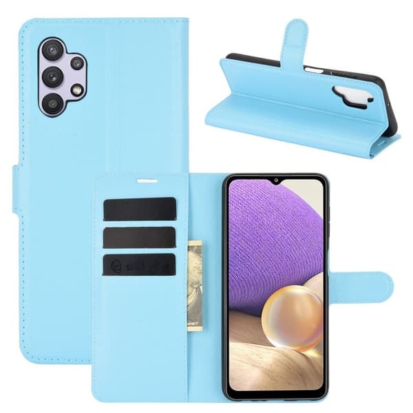 Classic Samsung Galaxy A32 Flippetui - Blå Blue
