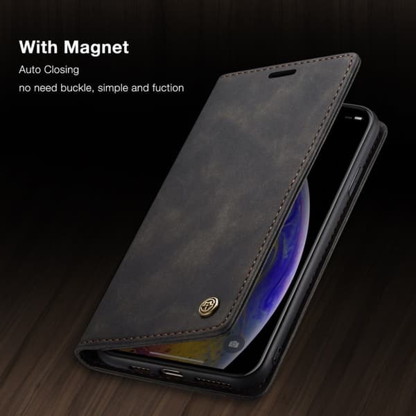 Caseme iPhone Xs Max Støtabsorberende Skinnetui - Svart Black