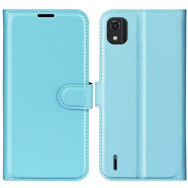 Classic Nokia C2 2nd Edition flip etui - Blå Blue