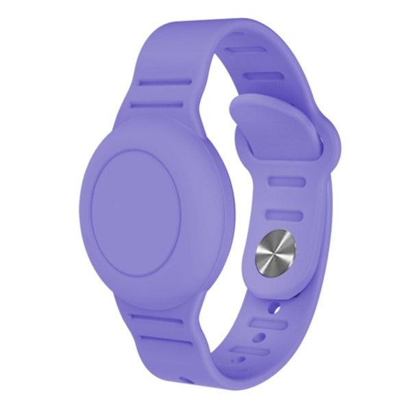 AirTags silikonearmbånd - Lilla Purple