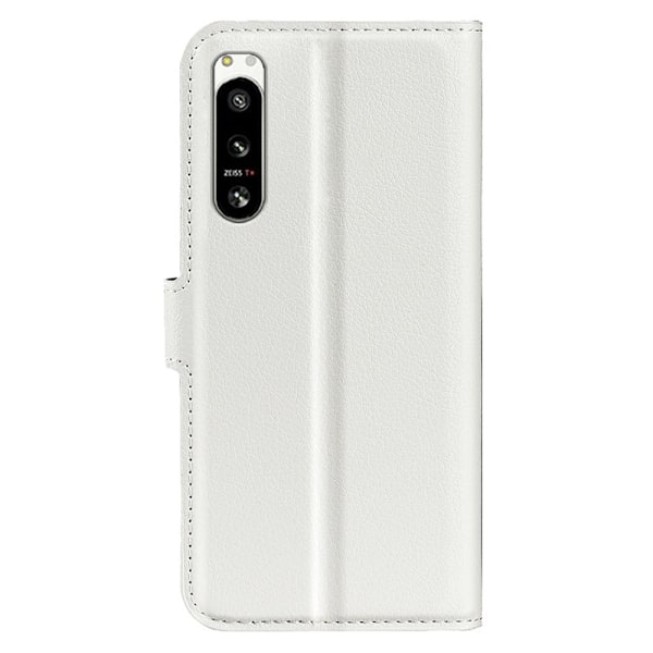 Klassisk Sony Xperia 5 Iv Flip Etui - Hvid White