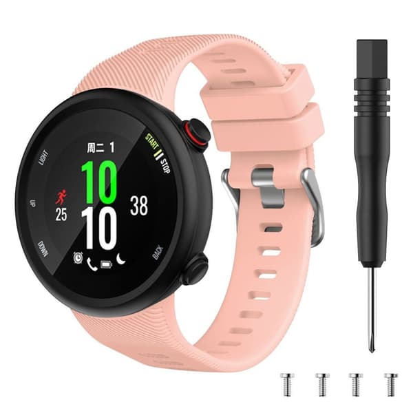 Garmin Forerunner 45 cool silikone Urrem - Lyserød Pink