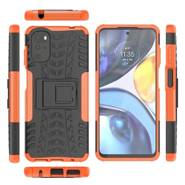 Offroad Motorola Moto G22 skal - Orange Orange
