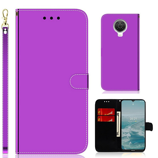 Mirror etui til Nokia G20 / Nokia G10 - Lilla Purple