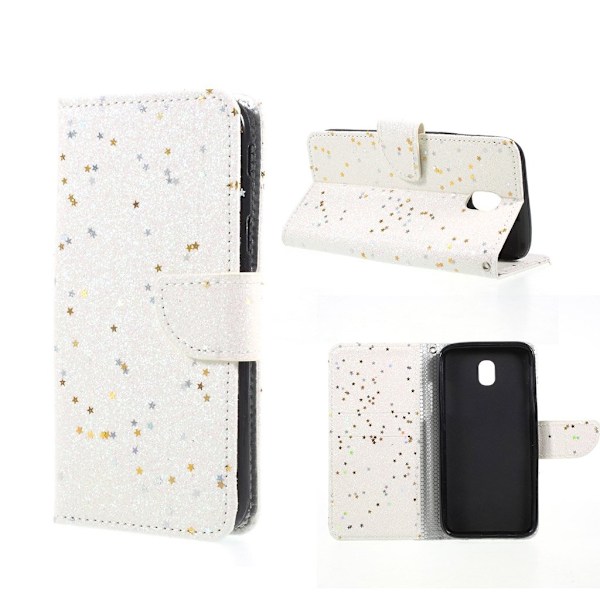 Samsung Galaxy J7 (2017) Smuk læder etui - Hvid White