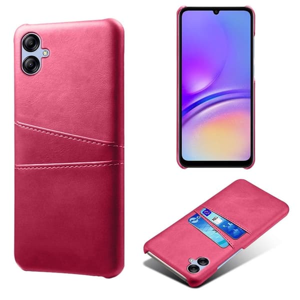 Dual Card Samsung Galaxy A05 cover - Lyserød Pink