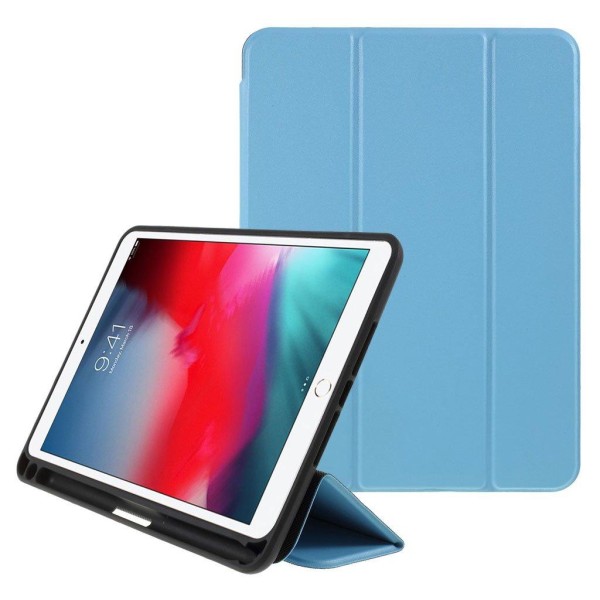 iPad Mini (2019) durable leather case - Baby Blue Blå