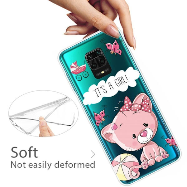 Deco Xiaomi Redmi Note 9 Pro / Note 9S / 9 Pro Max Cover - Tegneserie Dyr Multicolor