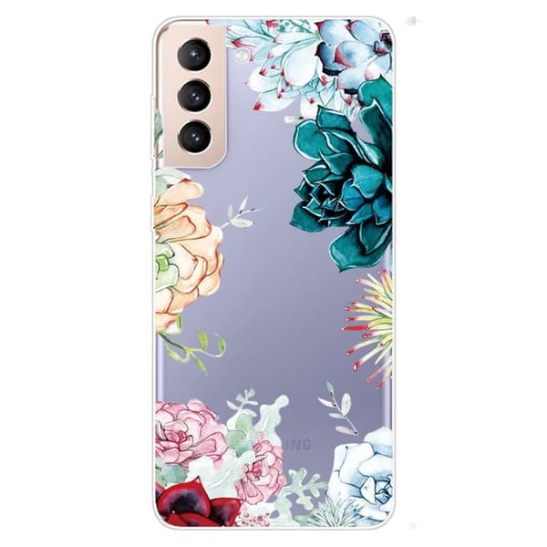 Deco Samsung Galaxy S22 Suojakotelo - Peony Multicolor