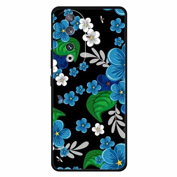 Imagine Honor 90 deksel - Blå Blomst Blue