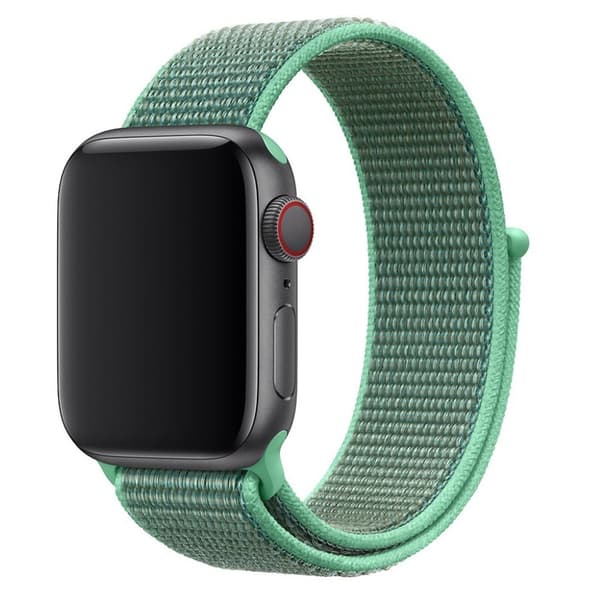 Apple Watch Series 4 44mm nylon Urrem - Grøn Green