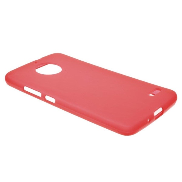 Motorola Moto E4 mattapintainen suojakuori - Punainen Red