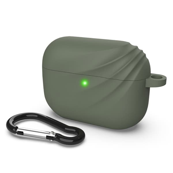 Dirose Airpods Pro Silikon Etui - Mørk Grønn Green