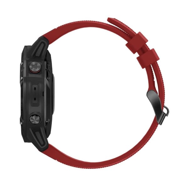 Garmin Fenix 5 klockarmband i silikon - Röd Röd