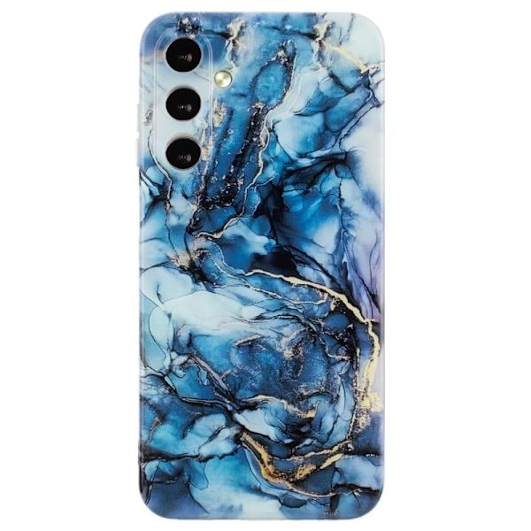 Marmormotiv Samsung Galaxy A16 skal - Grå Silvergrå