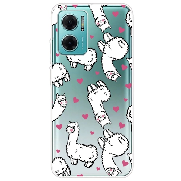 Deco Xiaomi Redmi Note 11E skal - Alpackor Vit