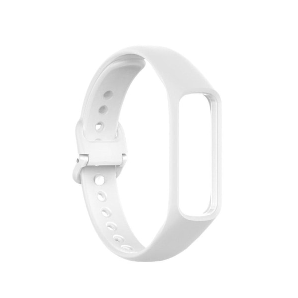 Samsung Galaxy Fit e klockarmband i silikon - Vit Vit