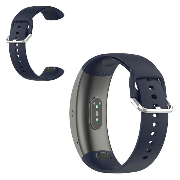 Amazfit X cool silikone urrem - Marine Blå / Størrelse: L Blue