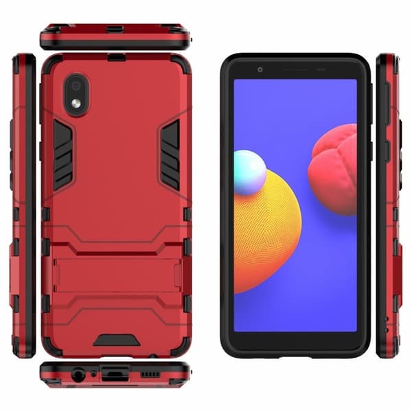 Cool Guard Etui Samsung Galaxy A01 Core - Rød Purple