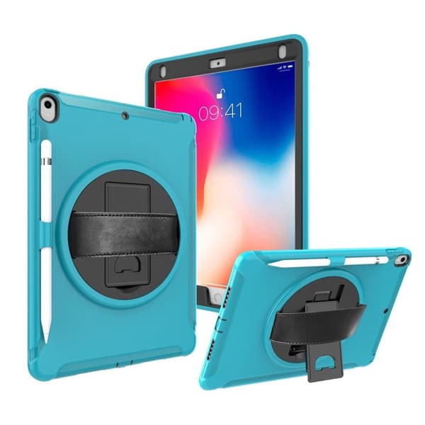 iPad Pro 10.5 360 graders hybrid deksel  - Cyan Blue