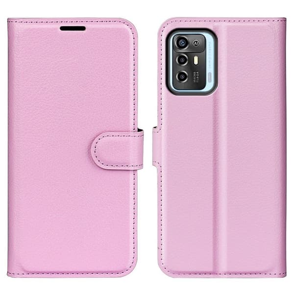Classic ZTE Blade A72 fodral - Rosa Rosa