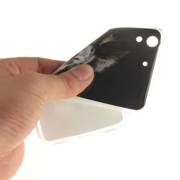 Huawei Y6 II skyddande silikonskal - Lejon multifärg