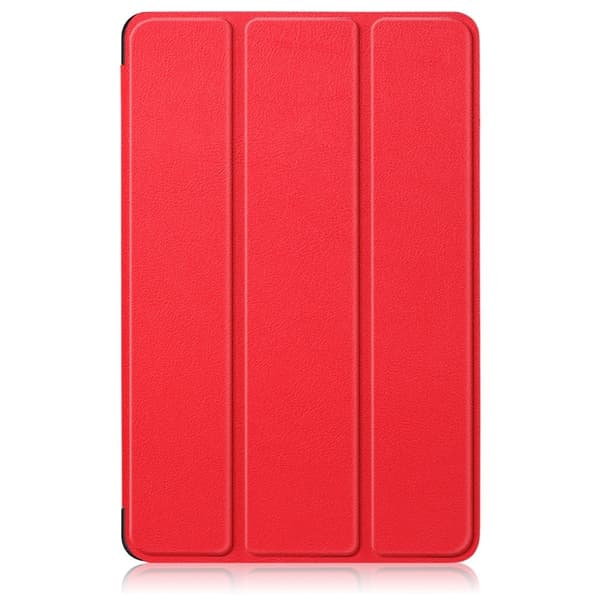 Huawei MatePad Pro 12,6 tommer (2021) tri-fold PU læder flip case - Rød Red