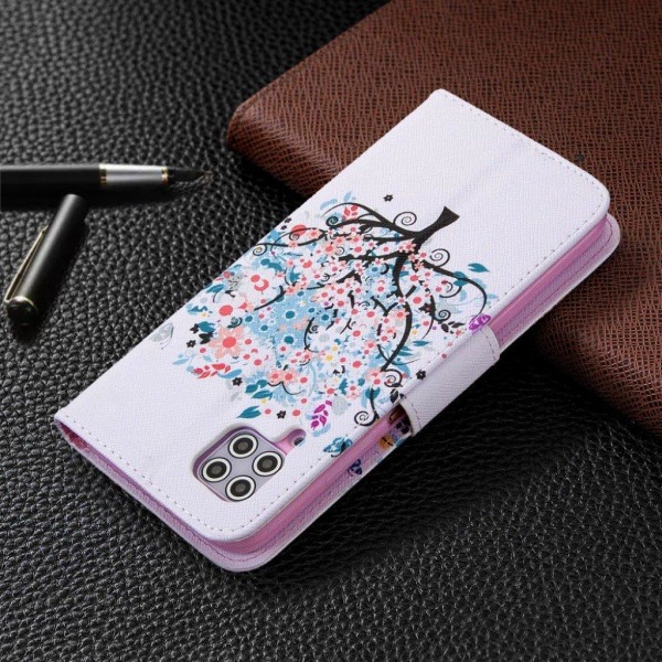 Wonderland Huawei P40 Lite / Nova 6 SE Etui - Blomstertræ Pink