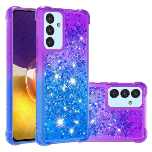 Princess Samsung Galaxy A82 5G Deksel - Lilla / Himmelblå Blue