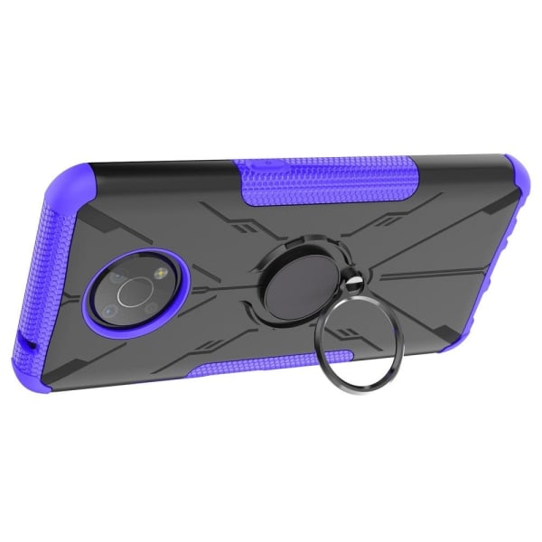 Kickstand cover with magnetic sheet for Nokia G300 - Purple