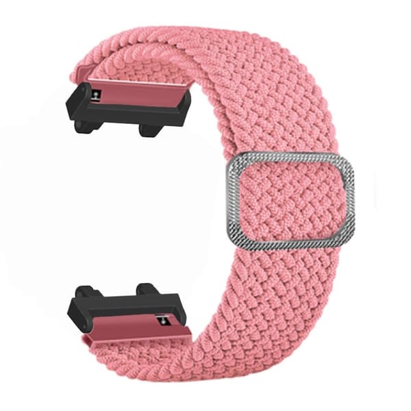 Amazfit T-Rex 2 nylonista punottu kellon hihna - Pinkki Pink