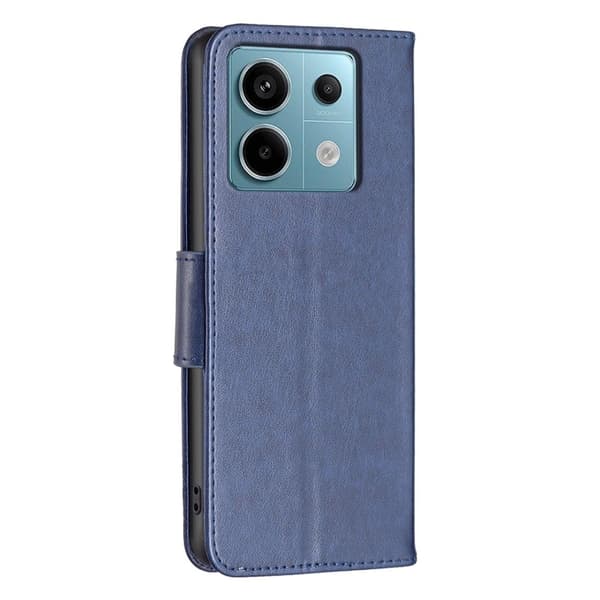 Butterfly Xiaomi Redmi Note 13 Pro 4G nahkakotelo - Sininen Blue