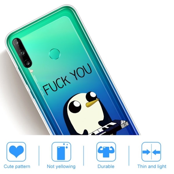 Deco Huawei P40 Lite E skal - Uggla multifärg