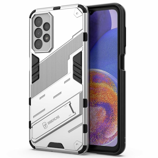 Stöttåligt Samsung Galaxy A23 hybridskal - Silver/Grå Silvergrå