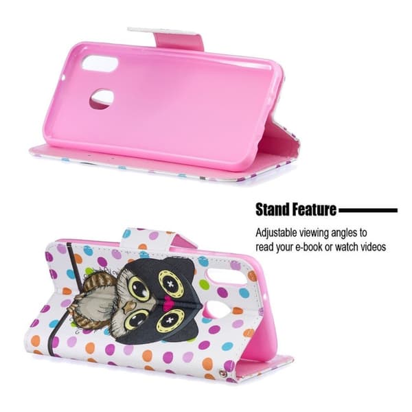 Wonderland Samsung Galaxy M20 fodral -Rosa Rosa
