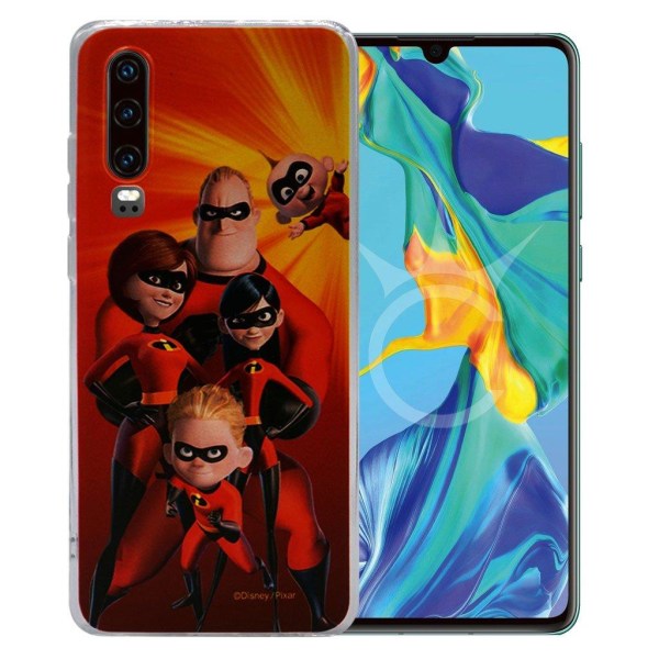 Incredibles #01 Disney cover for Huawei P30 - Orange Orange