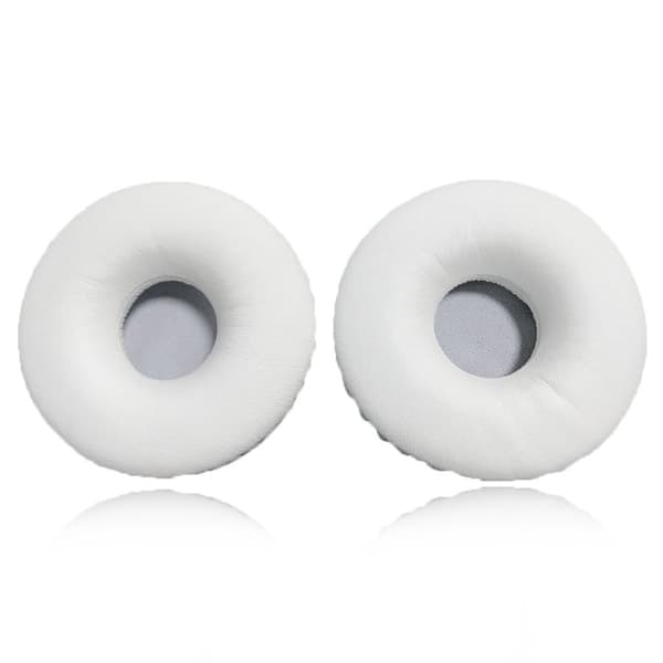 1 par Sony MDR-XB650BT JZF-184 öronkuddar i läder - Vit Vit