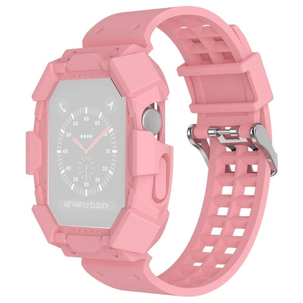 Apple Watch (41mm) cool watch strap with cover - Pink Rosa